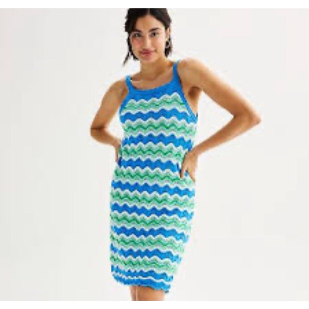 Freshman Crochet Dress Sleeveless Women’s Small